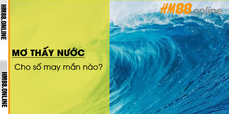 Tổng quan về nằm mơ thấy nước